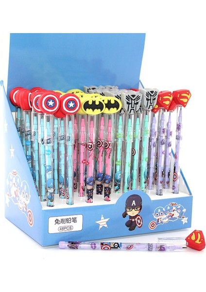 Karışık Kahraman Figürlü Yumurtlayan Kalem Model 3