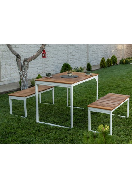 Arya Bahçe Masası Naturel 70X110 cm fiyatları