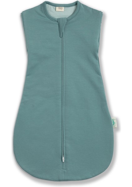 Çift Katlı Pamuk Bebek Kundak Tulum - 1,5 Tog - Mint