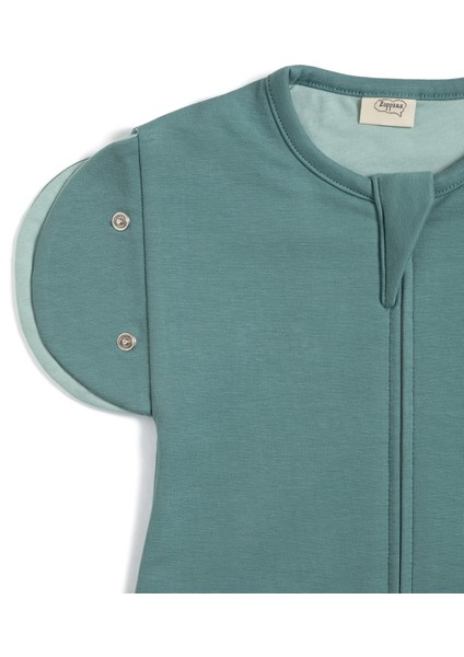 Çift Katlı Pamuk Bebek Kundak Tulum - 1,5 Tog - Mint modelleri