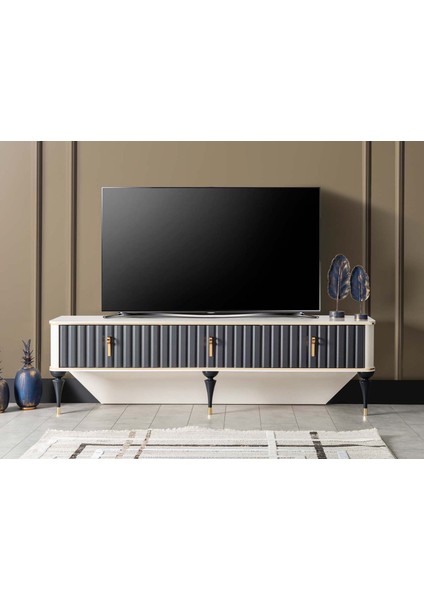 Neva Tv Sehpası Antrasit 180 cm fiyatları