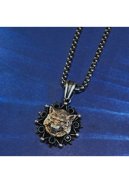 Kurt El Işçiliği 925 Ayar Gümüş Erkek Kolye fiyatları