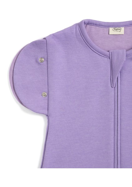 Çift Katlı Pamuk Bebek Kundak Tulum - 1,5 Tog - Violet modelleri