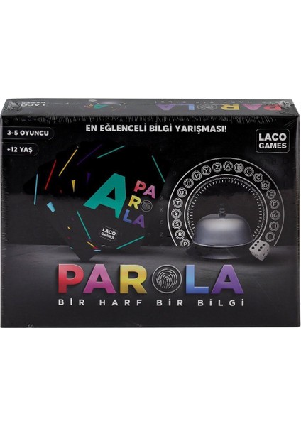 LC0143 Parola En Eğlenceli Bilgi Oyunu -Laçokids modelleri