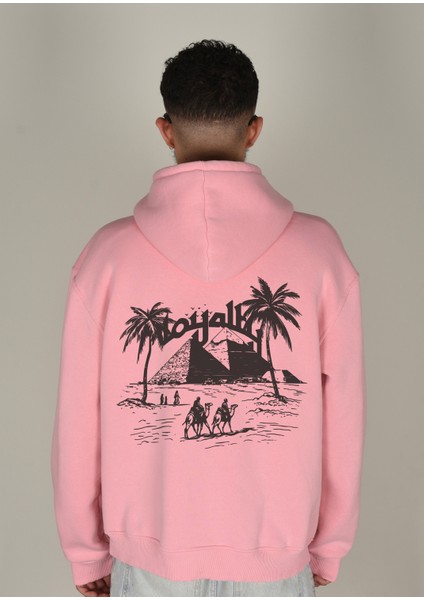 Loyalty Baskılı Kapüşonlu Sweatshirt