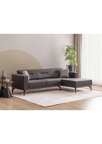 Merlin Sağ Köşe Koltuk Eymen Antrasit fiyatları