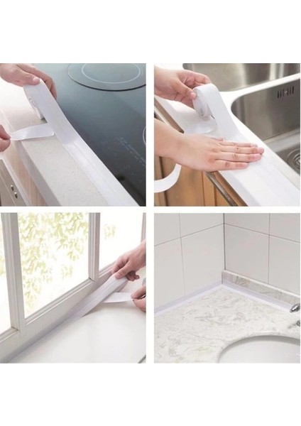 Pratik 145 gr Beyaz Su Sızdırmaz Lavabo Kenar Bandı (3.2m) modelleri