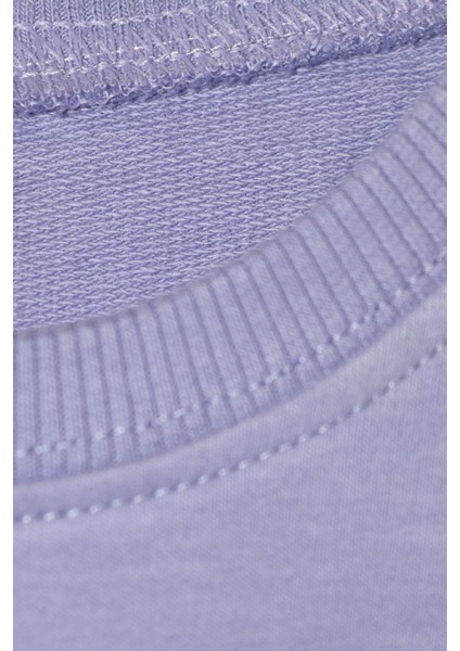 Kız Çocuk %100 Pamuk Gökkuşağı Süzeneli Sweatshirt - 1021 modelleri