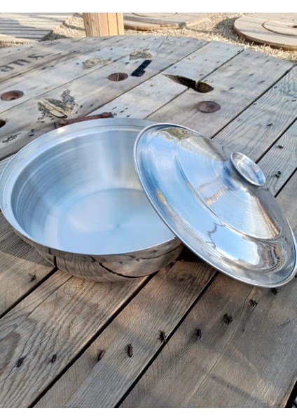 Aluminyum Tencere Kapaklı Derin Büyük Tencere modelleri