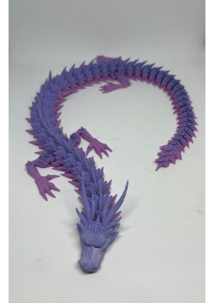 Ejderha Gücün Simgesi Figür 41 cm Uzunluğunda Kırmızı Sarı Yeşil Renklerle Muhteşem Görsel fiyatları