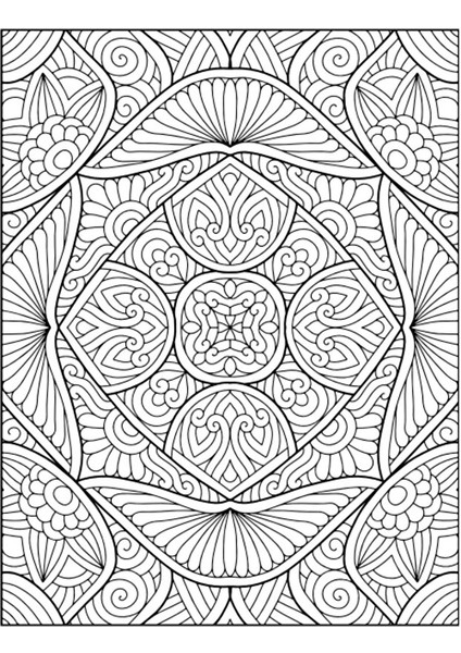 Harika Tam Sayfa Mandala Boyama Spiralli Kitap (100 Mandala) fırsatları