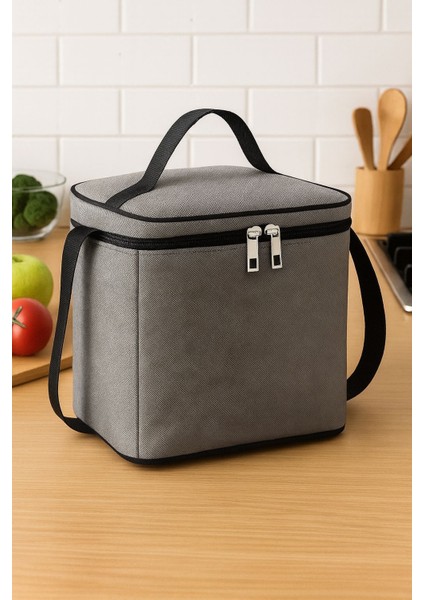 10 Litre Piknik Seyahat Çantası Yemek Taşıma Çantası Termos Termal Beslenme Soğutucu