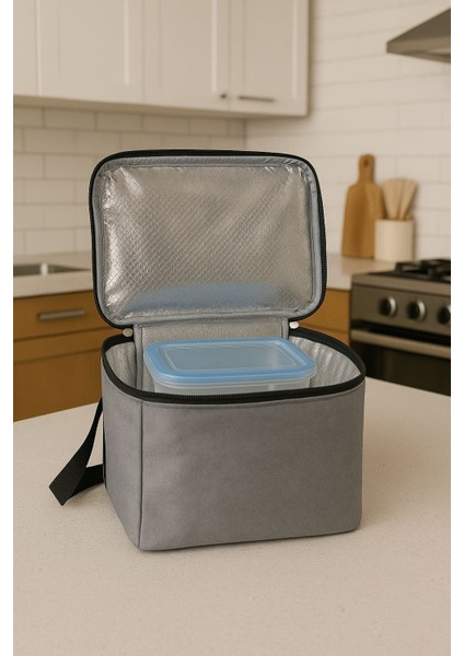 10 Litre Piknik Seyahat Çantası Yemek Taşıma Çantası Termos Termal Beslenme Soğutucu indirimleri