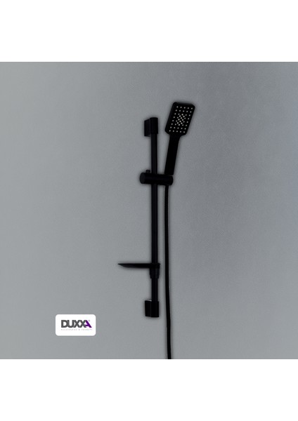 Mirage 300 Black Sürgülü Duş Seti D.232.3.MS