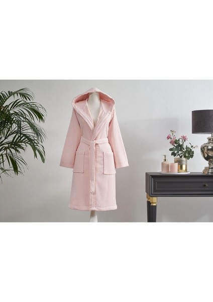 Ekoseli Kapüşonlu Çocuk Bornozu fiyatları