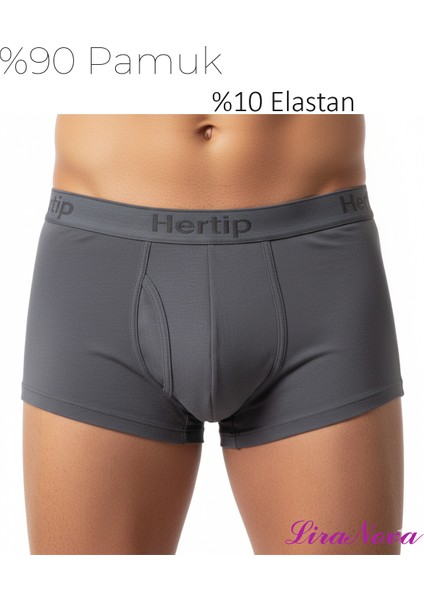 10 Adet Füme Soft Elastan Erkek Boxer %90 Pamuk %10 Elestan fiyatları