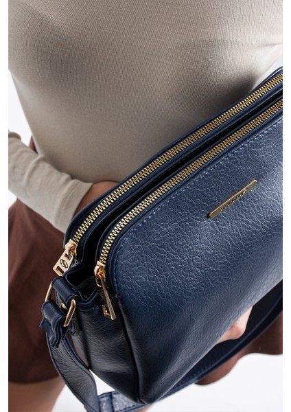 Glc Kadın 3 Bölmeli Ayarlanabilir Askılı Çapraz Çanta fırsatları