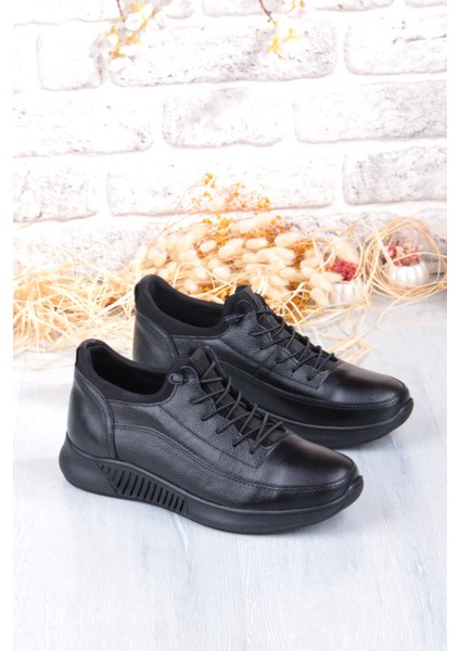 383513 Rahat Kauçuk Taban Orijinal Hakiki Deri Erkek Ayakkabı