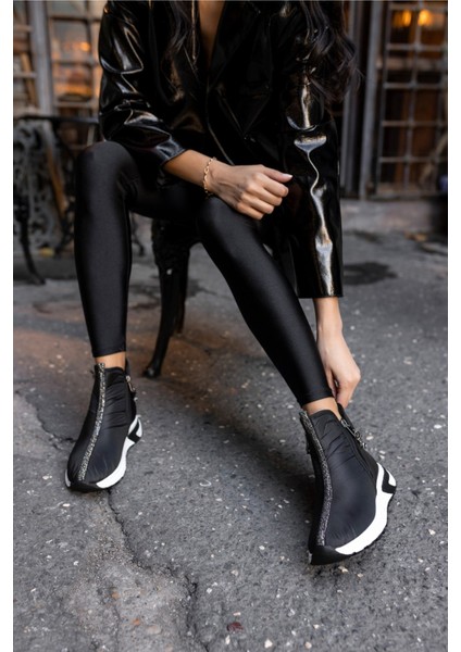 Barnes Kadın Yeşil Taş Detay Paraşüt Detay Kumaş Bot modelleri