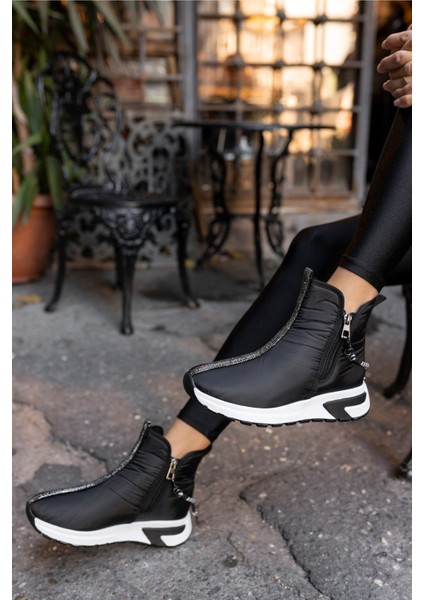 Barnes Kadın Yeşil Taş Detay Paraşüt Detay Kumaş Bot fırsatları