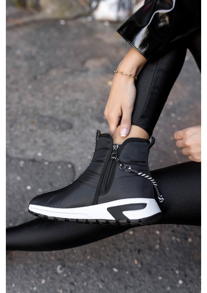 Barnes Kadın Yeşil Taş Detay Paraşüt Detay Kumaş Bot indirimleri