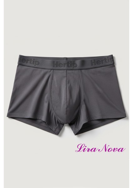 10 Adet Füme Soft Elastan Erkek Boxer %90 Pamuk %10 Elestan modelleri