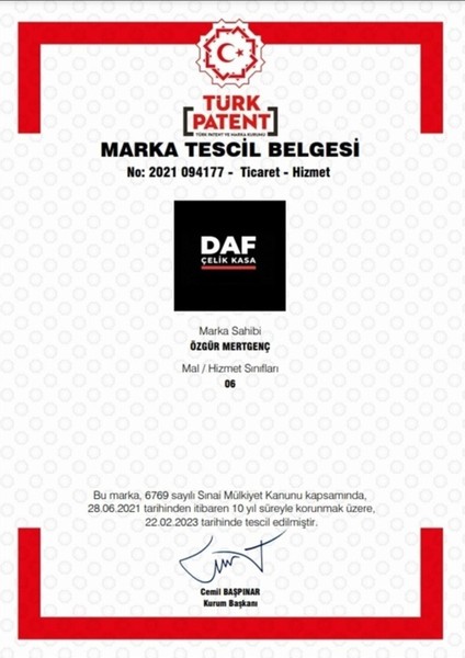 Sur Çelik Para Kasaları 56 cm 90 kg Daf Çelik Para Kasası (Anahtarlı) fırsatları