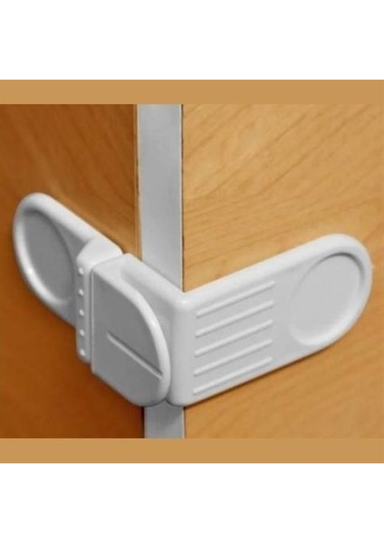 Adatak® Bebek Çocuk Güvenlik Çekmece ve Dolap Için Kendiliğinde Yapışkanlı Vidasız Köşe Kapak Kilidi modelleri