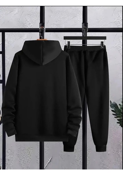 Punıx Büyük Beden Yüksek Kalite 23 Baskılı Kapüşonlu Kışlık Kalın3 Iplik Battal Erkek Eşofmantakımı fiyatları