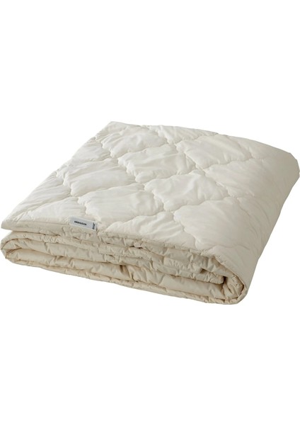Radhusvın Çift Kişilik Yorgan Kırık Beyaz Yün 240 x 220 cm