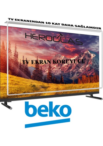 Beko B 765 C 65inç Tv Ekran Koruyucu