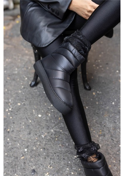 Lapis Kadin Siyah Parasut Kumaş Bot indirimleri