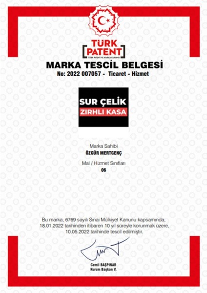 Sur Çelik Para Kasaları 54 cm 90 kg Para Kasası (Anahtarlı) fırsatları