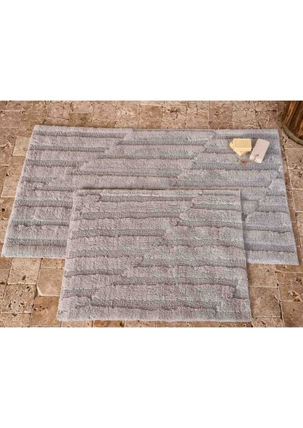 Vasco Banyo Paspası 2'li Gri