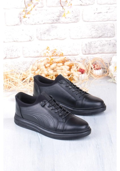 8918 Napa Rahat Kauçuk Taban Orijinal Hakiki Deri Erkek Ayakkabı