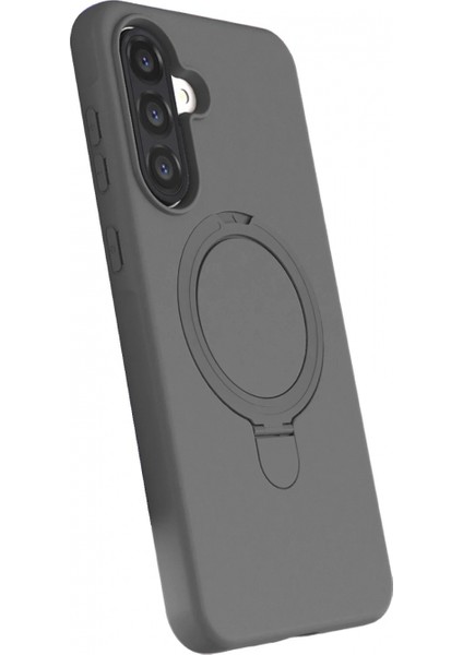 Samsung Galaxy A26 Regal Magsafe Standlı Kapak - Titan Gri modelleri