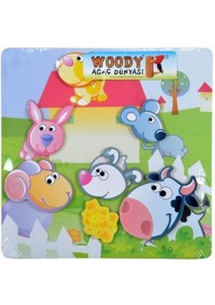 30058 Ahşap Puzzle 3D Kafalar fırsatları