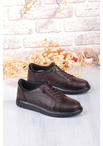 8918 Napa Rahat Kauçuk Taban Orijinal Hakiki Deri Erkek Ayakkabı