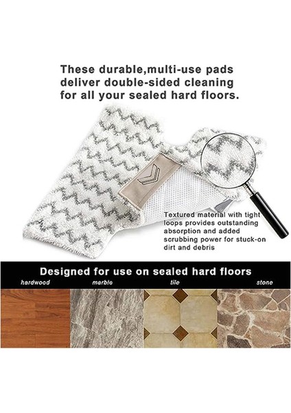 Köpekbalığı Köpekbalığı S3973D için uygun S3973 Buhar paspas bezi yedek buhar paspas ped mikrofiber ped (Yurt Dışından)