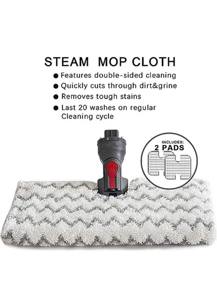 Köpekbalığı Köpekbalığı S3973D için uygun S3973 Buhar paspas bezi yedek buhar paspas ped mikrofiber ped (Yurt Dışından)