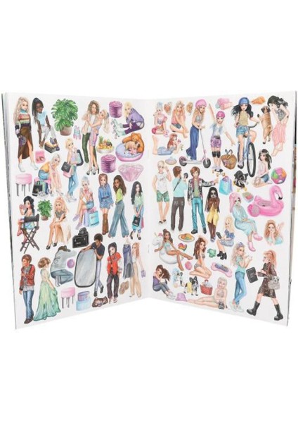 Kalpli Pullu Kapak Boyama Kitabı indirimleri