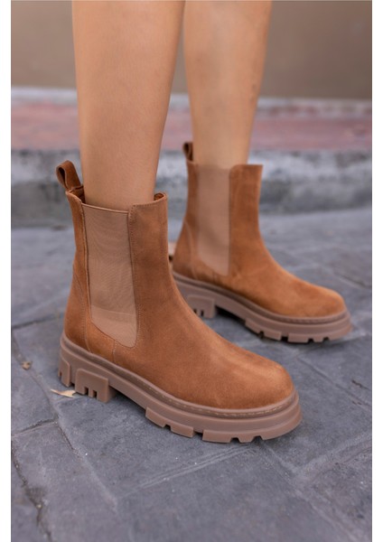 Fast Kadın Siyah Gercek Deri Bot