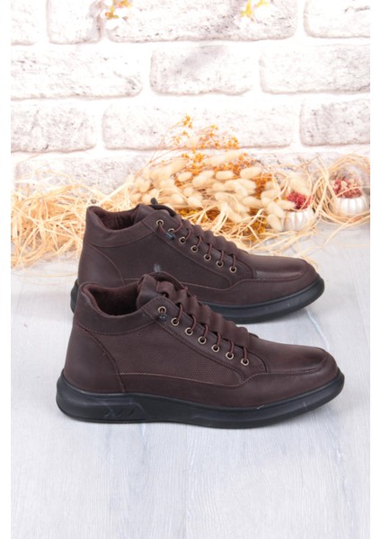 9014 Grezör Rahat Kauçuk Taban Orijinal Hakiki Deri Lastik Bağçıklı Erkek Bot fiyatları