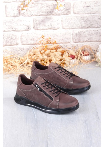 9082 Rahat Kauçuk Taban Orijinal Hakiki Deri Erkek Ayakkabı