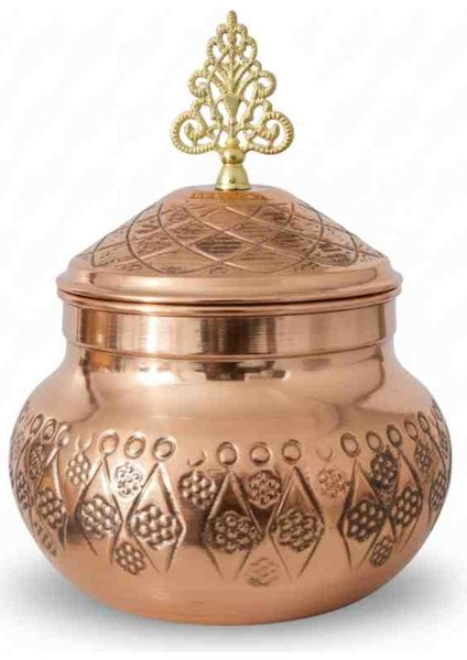 Bakır Damla Şekerlik Lokumluk