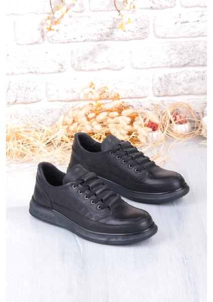 8932 Napa Rahat Kauçuk Taban Orijinal Hakiki Deri Erkek Ayakkabı