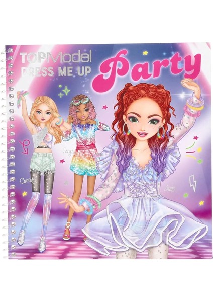 Topmodel Parti Çıkartma Kitabı Prti