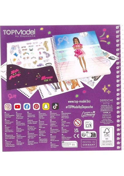 Topmodel Parti Çıkartma Kitabı Prti fırsatları