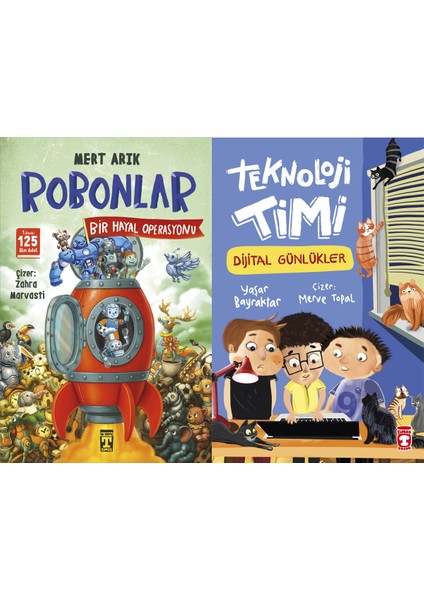 Robonlar 2 Bir Hayal Operasyonu (Mert Arık) ve Teknoloji Timi Dijital Günlükler (Yaşar Bayraktar)