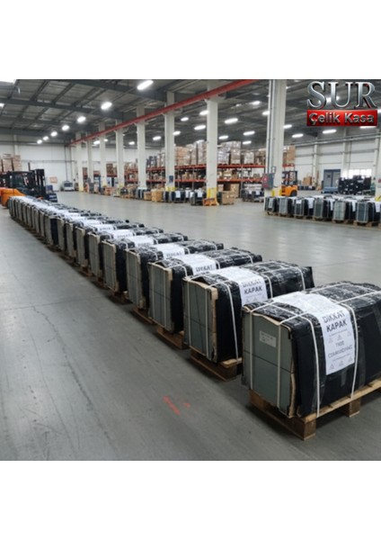 Sur Çelik Para Kasaları 54 cm Para Kasası Antrasit 90 kg